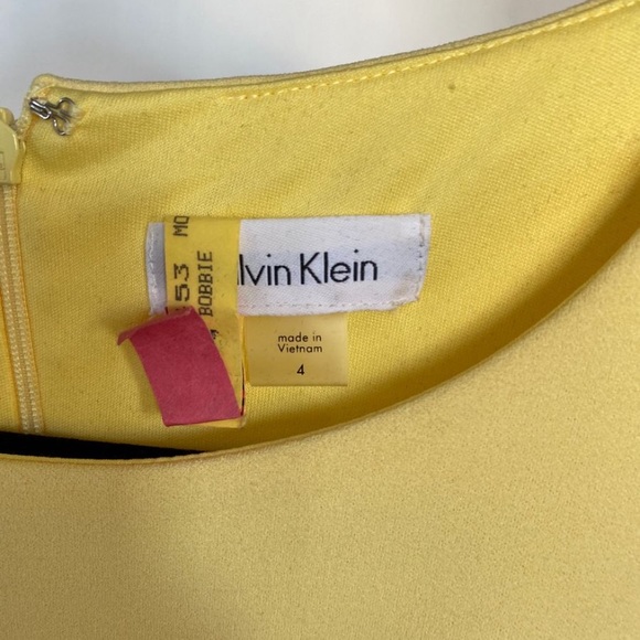 Calvin Klein Yellow Dress - Picture 5 of 5